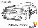 Shelby Mustang Coloring Pages Fierce Car Coloring ford Cars Free Mustangs T Bird