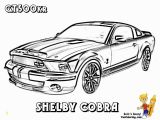 Shelby Mustang Coloring Pages Fierce Car Coloring ford Cars Free Mustangs T Bird