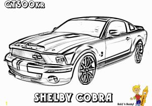 Shelby Mustang Coloring Pages Fierce Car Coloring ford Cars Free Mustangs T Bird