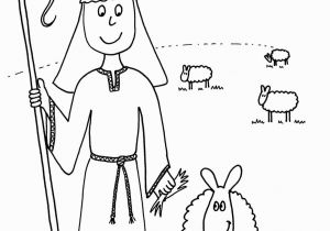 Shepherds and Angels Coloring Page Coloring Colorings Sheep and Shepherds Lds Shepherd