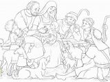 Shepherds and Angels Coloring Page Nativity Shepherds Stock Illustrations – 214 Nativity