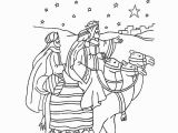 Shepherds and Angels Coloring Page the Journey Of the Three Wise Men Coloring Page