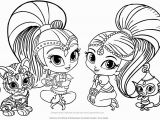 Shimmer and Shine Coloring Pages Online Pin by Michele Fox On Coloring Pages