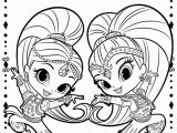 Shimmer and Shine Coloring Pages Online Shimmer and Shine Coloring Pages