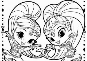 Shimmer and Shine Coloring Pages Online Shimmer and Shine Coloring Pages