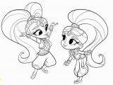 Shimmer and Shine Coloring Pages Online Shimmer and Shine Coloring Pages Printable Coloring Pages