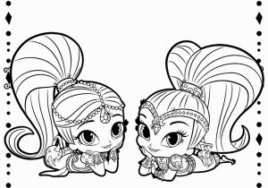 Shimmer and Shine Coloring Pages Online Shimmer and Shine Coloring Pages Printable