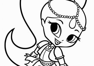 Shimmer and Shine Coloring Pages Online Shimmer and Shine to Colour Shimmer Coloring Pages Printable