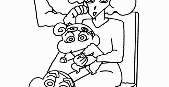 Shin Chan Coloring Pages Print Shin Chan Coloring Pages