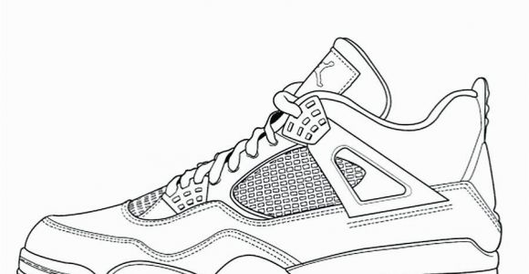 Shoe Coloring Pages Printable Coloring Book Nike Shoe Coloring Sheets to Print Lebron