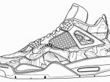 Shoe Coloring Pages Printable Jordan Shoes Coloring Page Clip Art Library