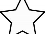 Shooting Star Coloring Page Line Stars Clipart