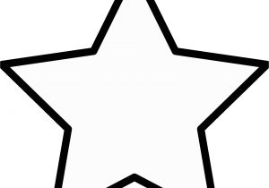 Shooting Star Coloring Page Line Stars Clipart