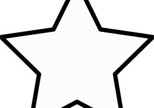 Shooting Star Coloring Page Line Stars Clipart