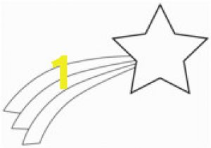 Shooting Star Coloring Page Star Coloring Pages