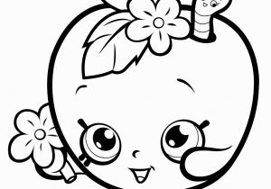Shopkins Free Coloring Pages to Print Print Fruit Apple Blossom Shopkins Season 1 Coloring Pages