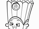 Shopkins Poppy Corn Coloring Page Shopkin Drawing at Getdrawings