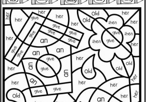 Sight Word Coloring Pages 1st Grade Color by Code Sight Words First Grade Seasonal Bundle