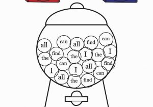 Sight Word Coloring Pages for Kindergarten Sight Word Coloring Sheet