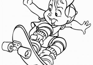 Simon the Chipmunk Coloring Pages Alvin and the Chipmunks Coloring Pages for Kids