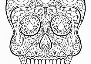 Simple Day Of the Dead Coloring Pages Dia De Los Muertos Day Of the Dead Free to Color for