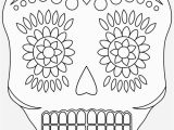 Simple Day Of the Dead Coloring Pages Sugar Skull 2 048 × 2 829 Pixlar Simple Day the Dead