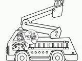 Simple Fire Truck Coloring Page Fire Truck Coloring Pages Sample thephotosync