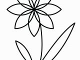 Simple Flower Coloring Pages Colouring Pages Simple Flowers Flowers Healthy