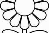 Simple Flower Coloring Pages Free Printable Preschool Coloring Pages