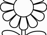 Simple Flower Coloring Pages Free Printable Preschool Coloring Pages