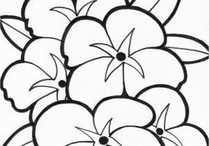 Simple Flower Coloring Pages Simple Flower Coloring Pages Coloring Flowers