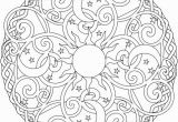 Simple Geometric Designs Coloring Pages Celestial Mandala Box Card and Coloring Page