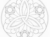 Simple Mandala Coloring Pages Printable Simple Mandala Flower Coloring Pages Coloring Pages