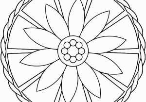 Simple Mandala Coloring Pages Printable Simple Mandalas Coloring Pages