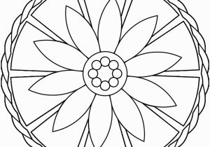 Simple Mandala Coloring Pages Printable Simple Mandalas Coloring Pages