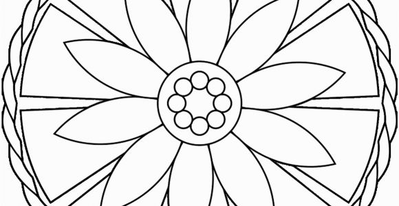 Simple Mandala Coloring Pages Printable Simple Mandalas Coloring Pages