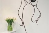 Simple Outdoor Wall Murals Beauty Salon Wall Art Decal Sticker