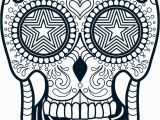 Simple Sugar Skull Coloring Pages Coloring Adult Sugar Skull Coloring Pages Candy Sheet Free