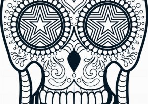 Simple Sugar Skull Coloring Pages Coloring Adult Sugar Skull Coloring Pages Candy Sheet Free
