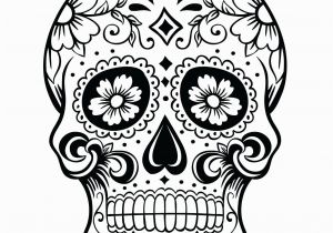 Simple Sugar Skull Coloring Pages Skull Coloring Pages for Adults – Sunbeltsheet