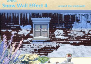 Sims 3 Wall Murals Mod the Sims Snow Wall Effect 4