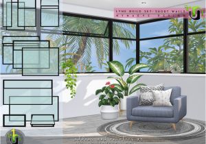 Sims 3 Wall Murals Nynaevedesign S Lyne Build Set V Half and Quarter Windows