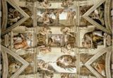 Sistine Chapel Wall Mural Sistine Chapel Ceiling and Lunettes Mural Michelangelo