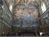 Sistine Chapel Wall Mural Vatican Museums Travel Guidebook –must Visit attractions In