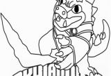 Skylanders Drill Sergeant Coloring Pages Skylanders Spyro S Adventure Dino Rang Coloring Page