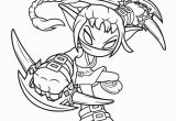 Skylanders Stealth Elf Coloring Pages Printable Bible Coloring Pages Baby Boom