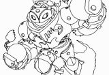 Skylanders Swap force Coloring Pages Blast Zone Skylanders Swap force Blast Zone Holding His S