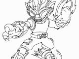 Skylanders Swap force Coloring Pages Freeze Blade Skylanders Swap force Freeze Blade Con I Pattini Infuocati