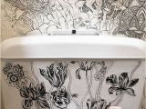 Small Bathroom Wall Murals Artist Turns Bathroom Into Magical Nature Spot Using