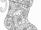 Small Christmas ornament Coloring Pages Xmas Stocking Christmas Pinterest
